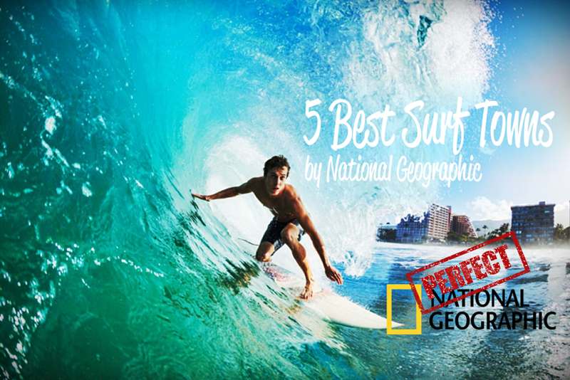 5 Best Surf Towns by National Geographic - CoverPNG